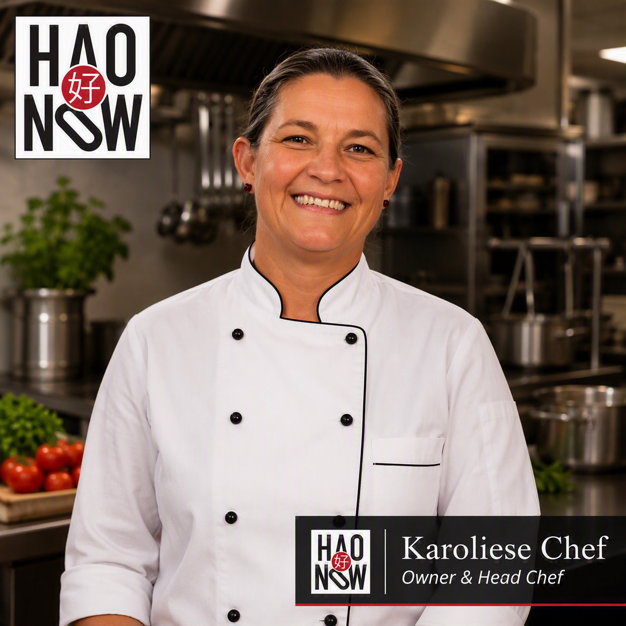 Karoliese Van Rooyen, chef and owner of Hao Now